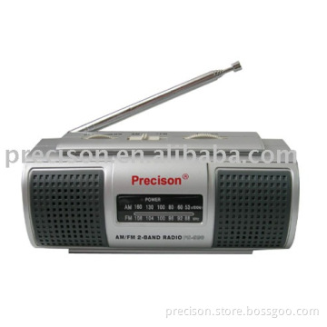 PS-990 am/fm 2 band radio with torch